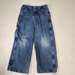 WRG Jeans Co. Boys Adjustable Waist Size 8 Reg (Please Note Discolor near Knee)